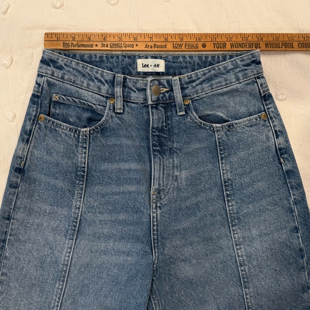 High Rise Blue Jeans - Picture 2 of 8
